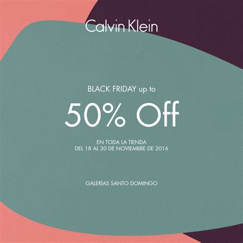 descuento calvin klein black friday